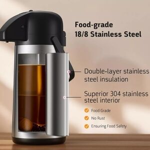 Geouja Air Pot Carafe 102oz/3L